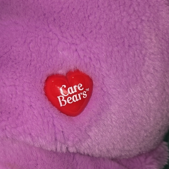 Huge Vintage Purple Plush CareBear Stuffed Animal Y2k 2003 28 Inch - Picture 8 of 15